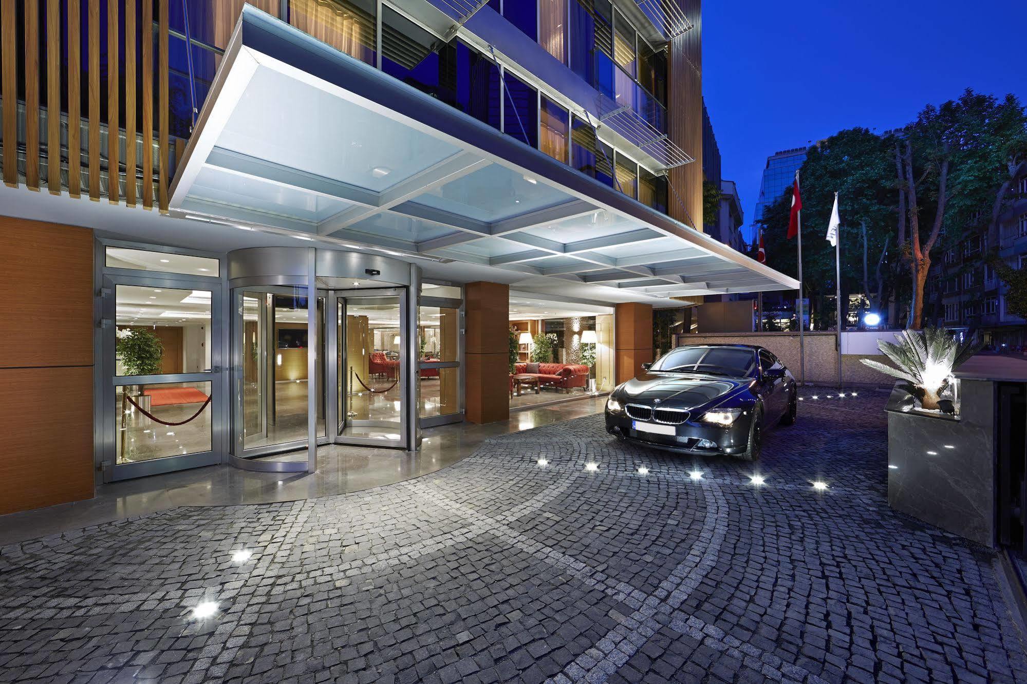 Milport Hotel Levent Istanbul Exterior foto